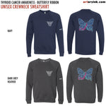 Thyroid Cancer Awareness / Butterfly Ribbon / Pre-Order (Ships 11/14)