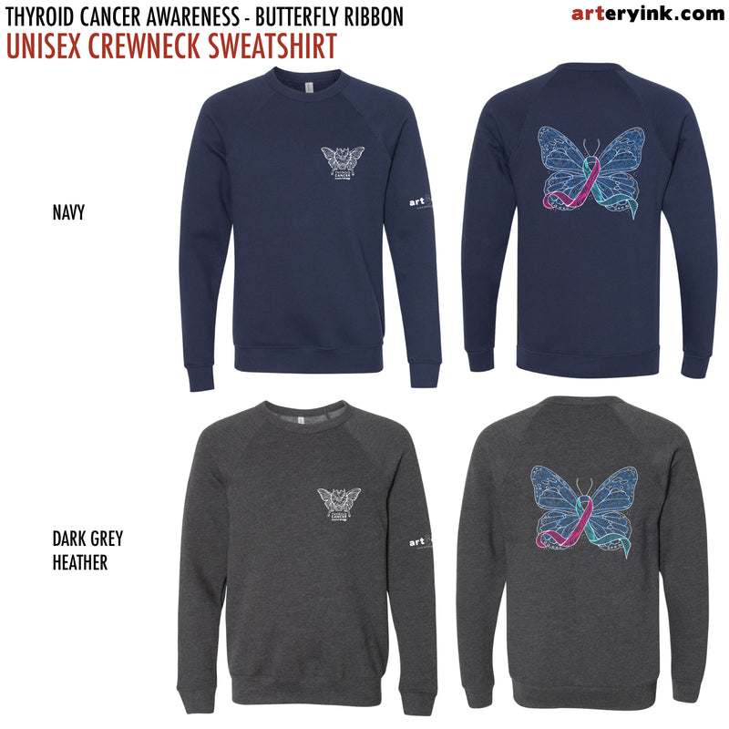 Thyroid Cancer Awareness / Butterfly Ribbon / Pre-Order (Ships 11/14)