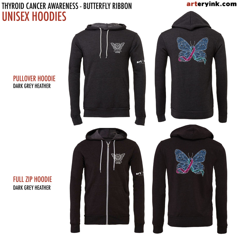 Thyroid Cancer Awareness / Butterfly Ribbon / Pre-Order (Ships 11/14)