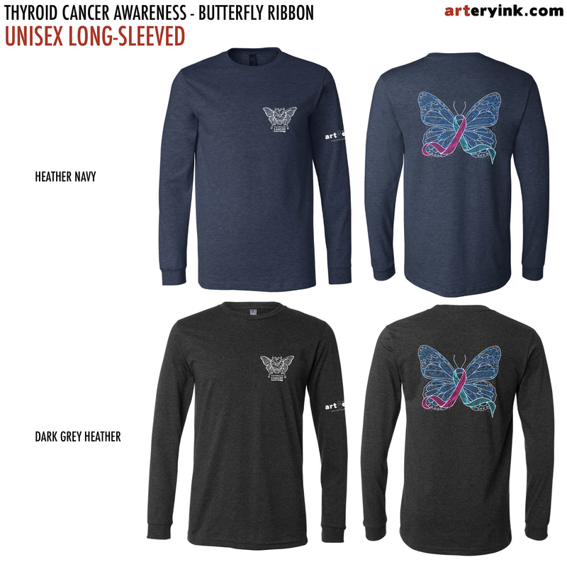 Thyroid Cancer Awareness / Butterfly Ribbon / Pre-Order (Ships 11/14)
