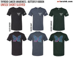 Thyroid Cancer Awareness / Butterfly Ribbon / Pre-Order (Ships 11/14)