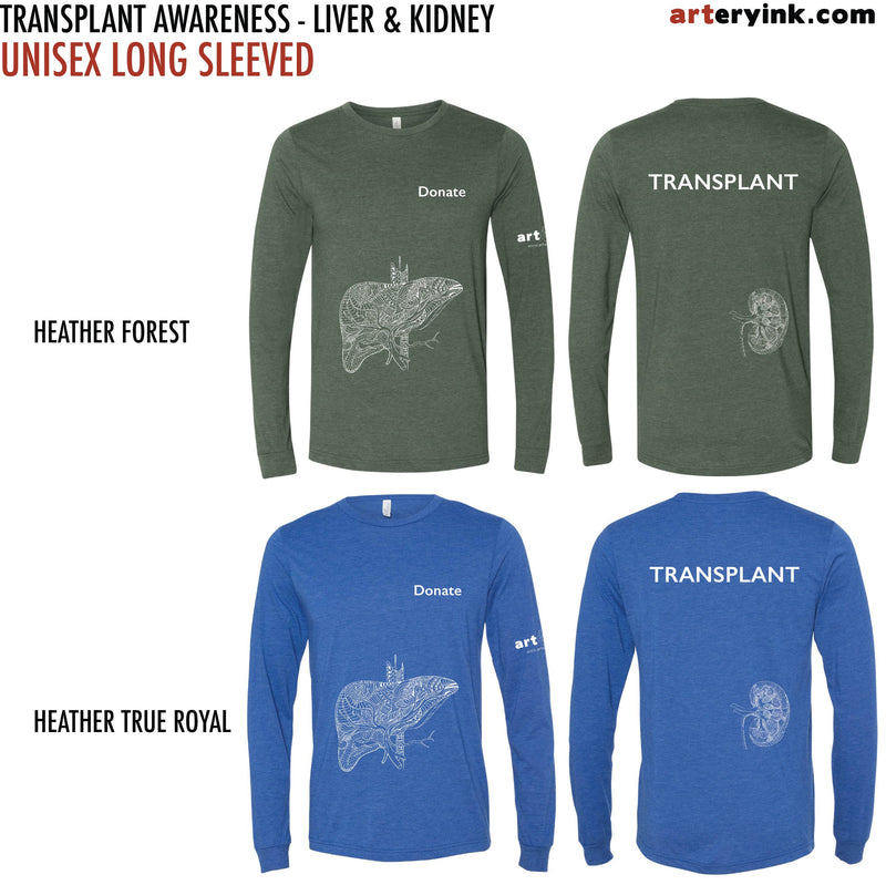 Transplant Awareness / Liver & Kidney / Pre-Order