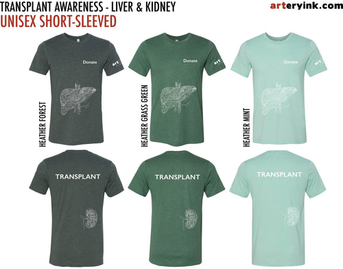 Transplant Awareness / Liver & Kidney / Pre-Order