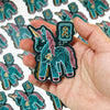 Childhood Cancer Awareness - Animal Vinyl Stickers