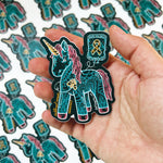 Childhood Cancer Awareness - Animal Vinyl Stickers