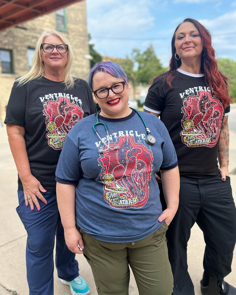 Anatomical Band Shirt / Circulatory System / Pre-Order