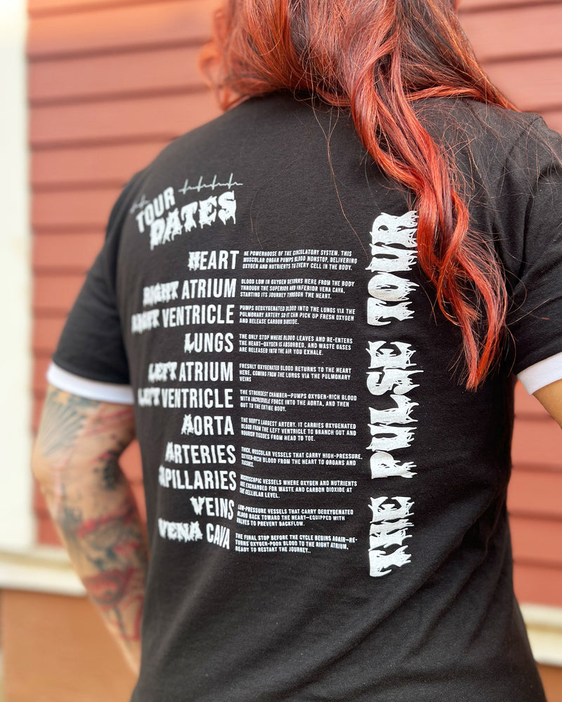 Anatomical Band Shirt / Circulatory System / Pre-Order