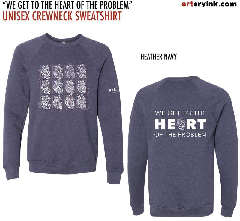 "We Get to the Heart of the Problem" / Mini Hearts Grid / Pre-Order