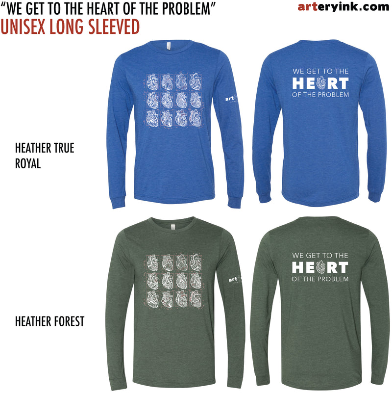 "We Get to the Heart of the Problem" / Mini Hearts Grid / Pre-Order
