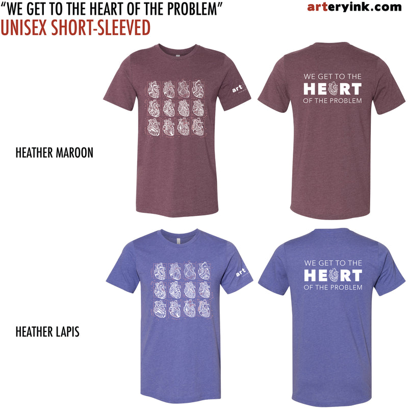 "We Get to the Heart of the Problem" / Mini Hearts Grid / Pre-Order