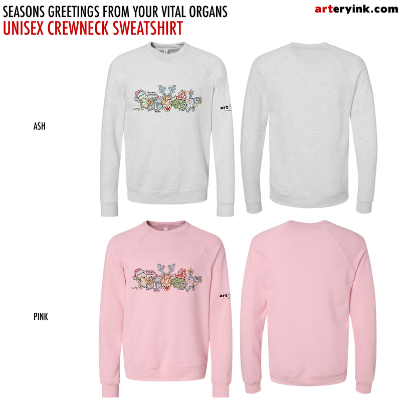 "Seasons Greetings from your Vital Organs" Pre-Order (Ships 12/5)