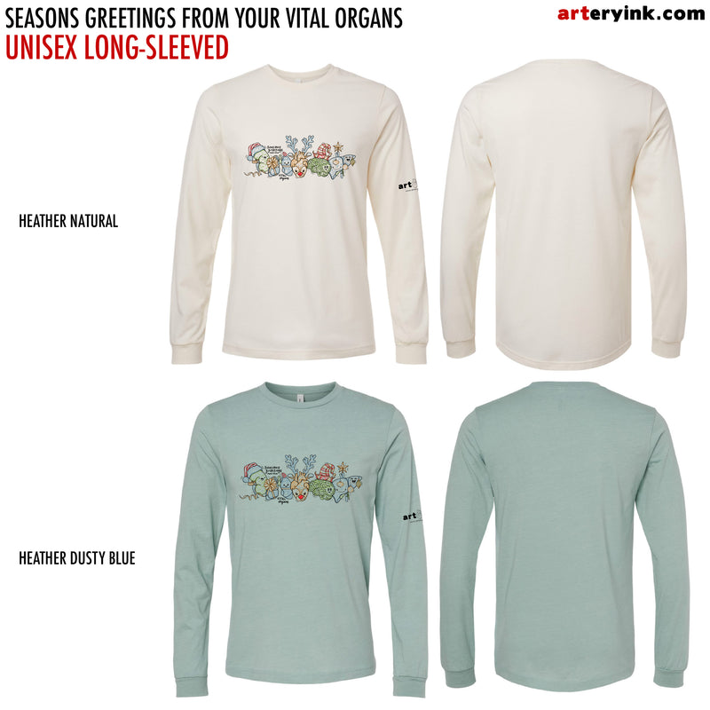 "Seasons Greetings from your Vital Organs" Pre-Order (Ships 12/5)