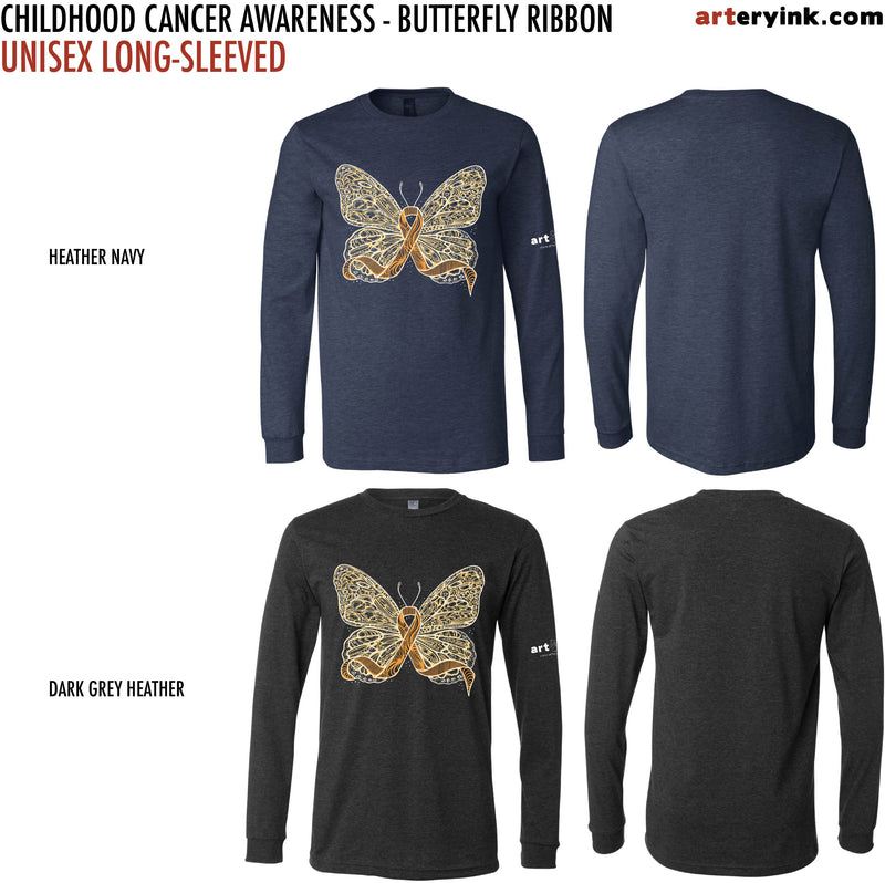 Childhood Cancer Awareness / Yellow Butterfly Ribbon / Pre-Order (ETA: 11/14)