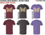 Childhood Cancer Awareness / Yellow Butterfly Ribbon / Pre-Order (ETA: 11/14)