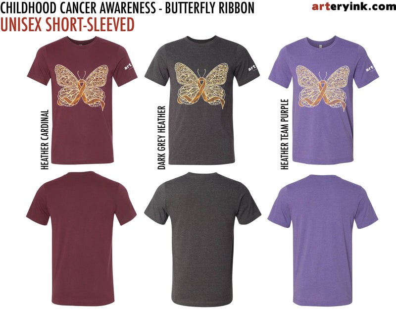Childhood Cancer Awareness / Yellow Butterfly Ribbon / Pre-Order (ETA: 11/14)