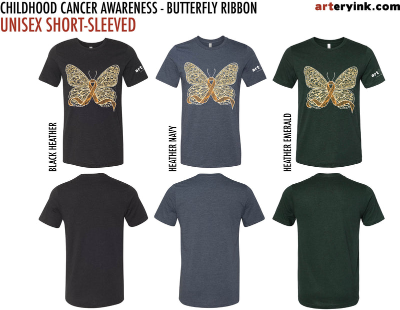 Childhood Cancer Awareness / Yellow Butterfly Ribbon / Pre-Order (ETA: 11/14)