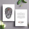 Cempazuchi Skull - Dia De Los Muertos / Any Occasion (#8010)