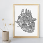 Heart of Cleveland - 8x10 or 11x14