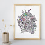 Colorful Heart - 8x10