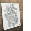 TEAM GIFT - Oversized Coloring Print