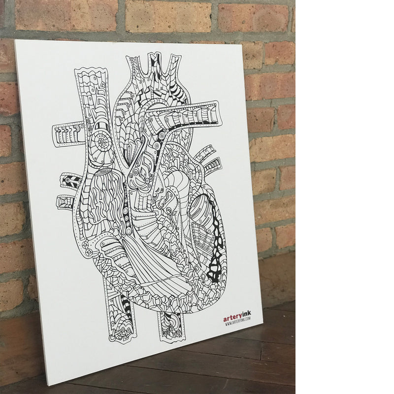 TEAM GIFT - Oversized Coloring Print