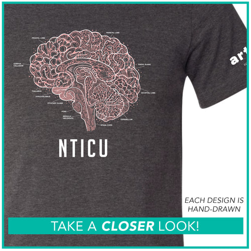 Neuro Trauma ICU / Labeled Brain & Spine with Nerves / Pre-Order