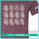 "We Get to the Heart of the Problem" / Mini Hearts Grid / Pre-Order