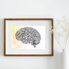 Diamond Series - Brain - 8x10 or 11x14
