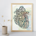 Diamond Series - Heart - 8x10 or 11x14