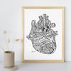 Heart of Education - 8x10 or 11x14