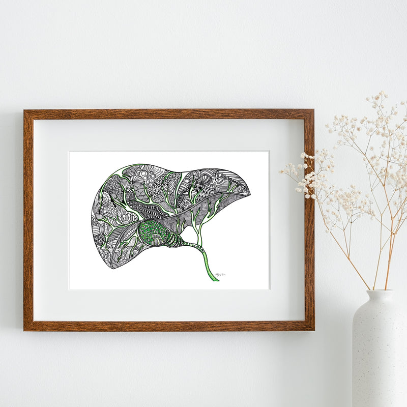 Green Liver - 8x10