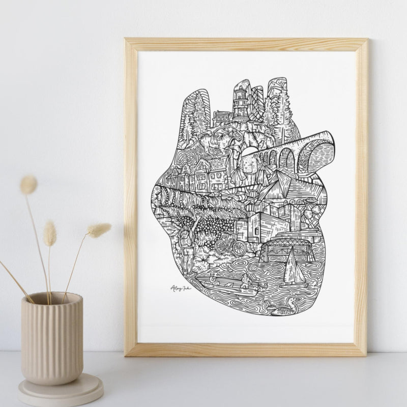 Heart of Minnesota - 8x10 or 11x14