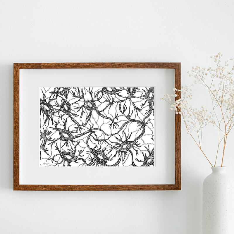 Neurons - 8x10 or 11x14