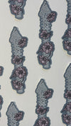 Floral Spine Vinyl Sticker