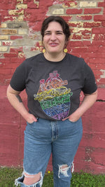 "Health Care for Every Body" Rainbow Heart of Healthcare Unisex T.Shirt
