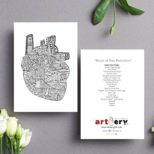 Heart of San Francisco - Any Occasion (#8020)