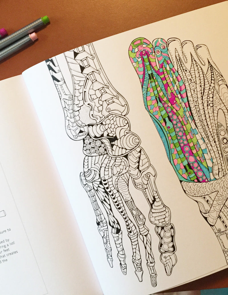 Show Me Your Guts  The Anatomically Correct Coloring Book – arteryink