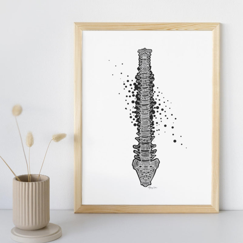 Spine - 8x10 or 11x14