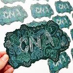 "CNA" Vinyl Sticker
