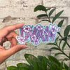 "DVAM" Vinyl Sticker