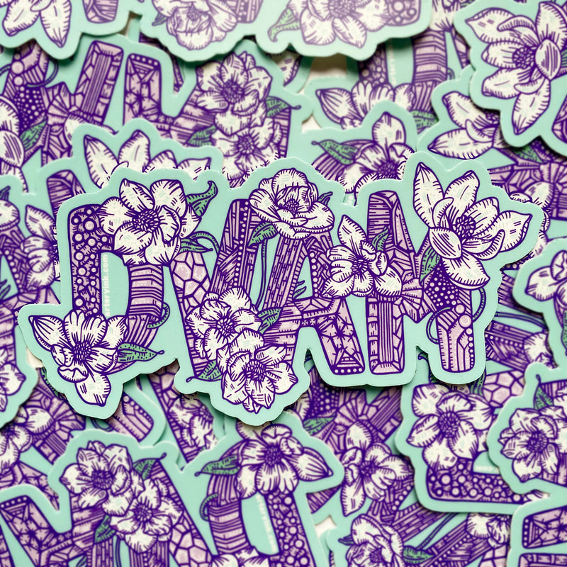 "DVAM" Vinyl Sticker