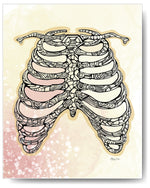 Diamond Series - Ribcage - 8x10 or 11x14