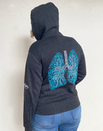 Heart & Lungs Unisex Full-Zip Hoodie
