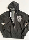 Heart & Lungs Unisex Full-Zip Hoodie