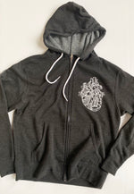 Heart & Lungs Unisex Full-Zip Hoodie