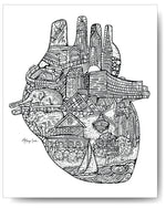 Heart of Cleveland - 8x10 or 11x14