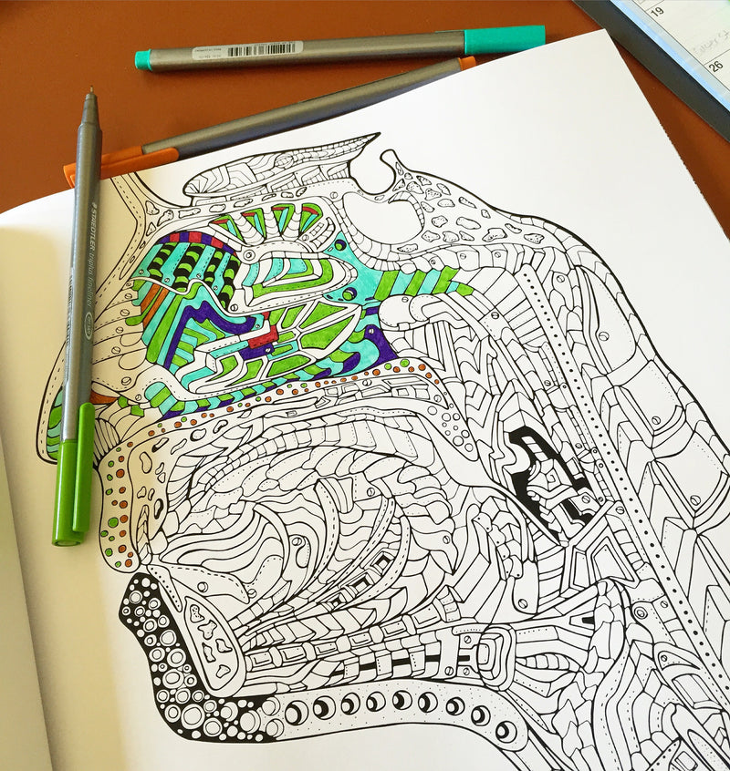 This item is unavailable -   Coloring book art, Detailed coloring  pages, Super coloring pages