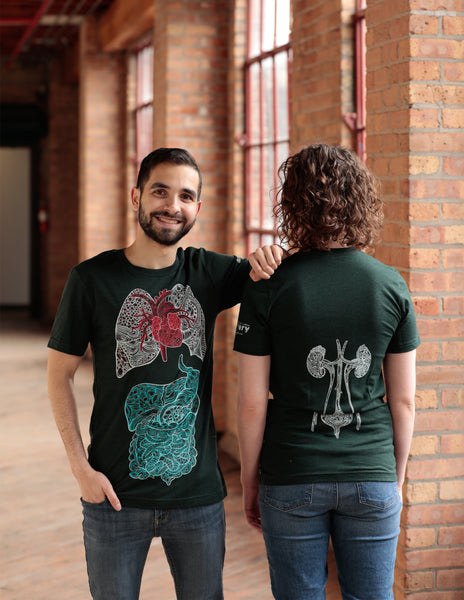 Circulatory, Digestive & Urinary System Unisex T.Shirt – arteryink
