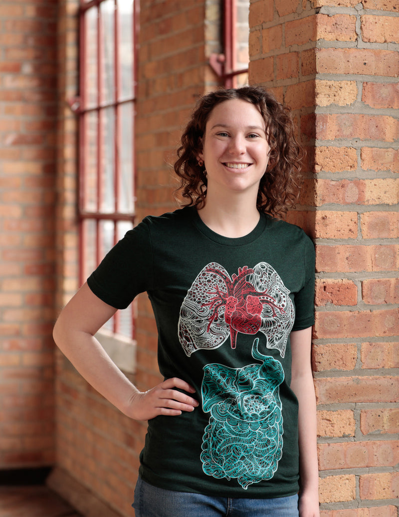 Circulatory, Digestive & Urinary System Unisex T.Shirt