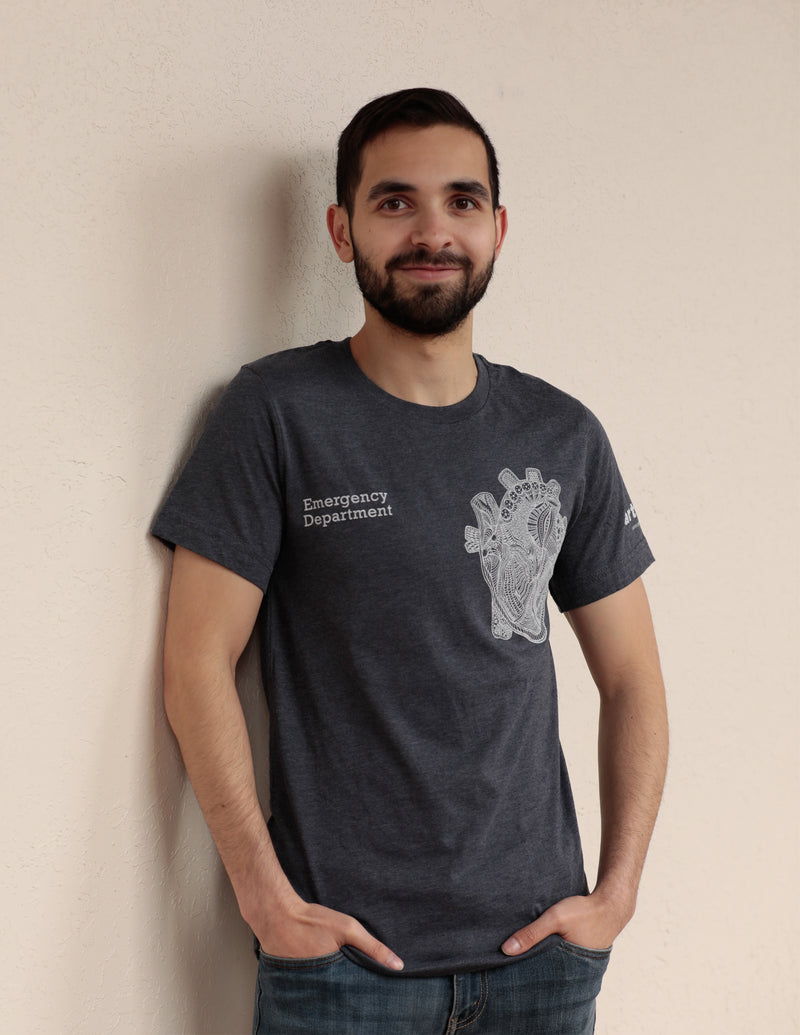 Emergency Department Heart & Lungs Unisex T. Shirt